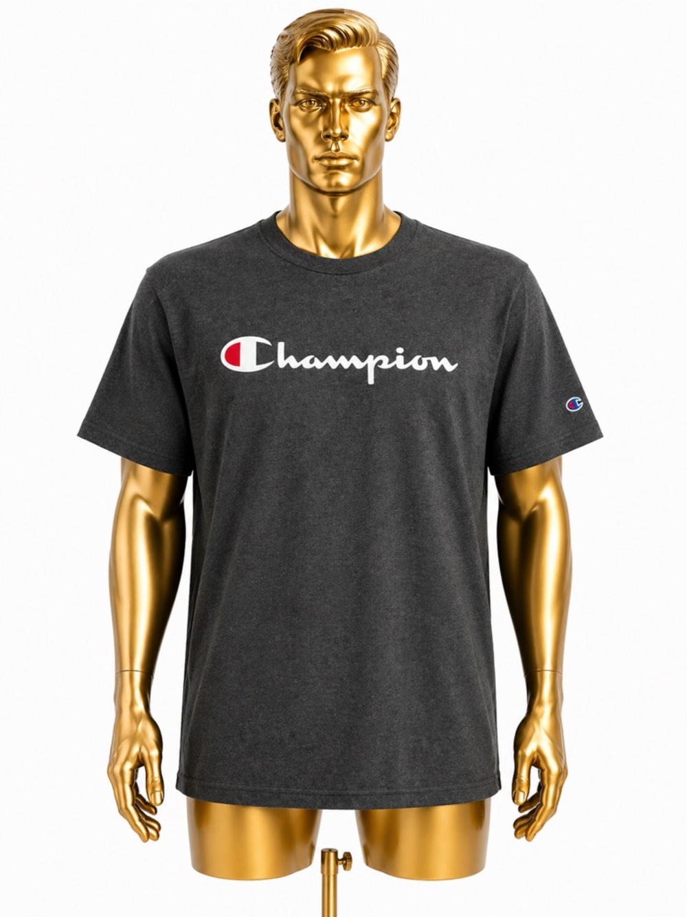 Champion Men's Charcoal Gray T-Shirt